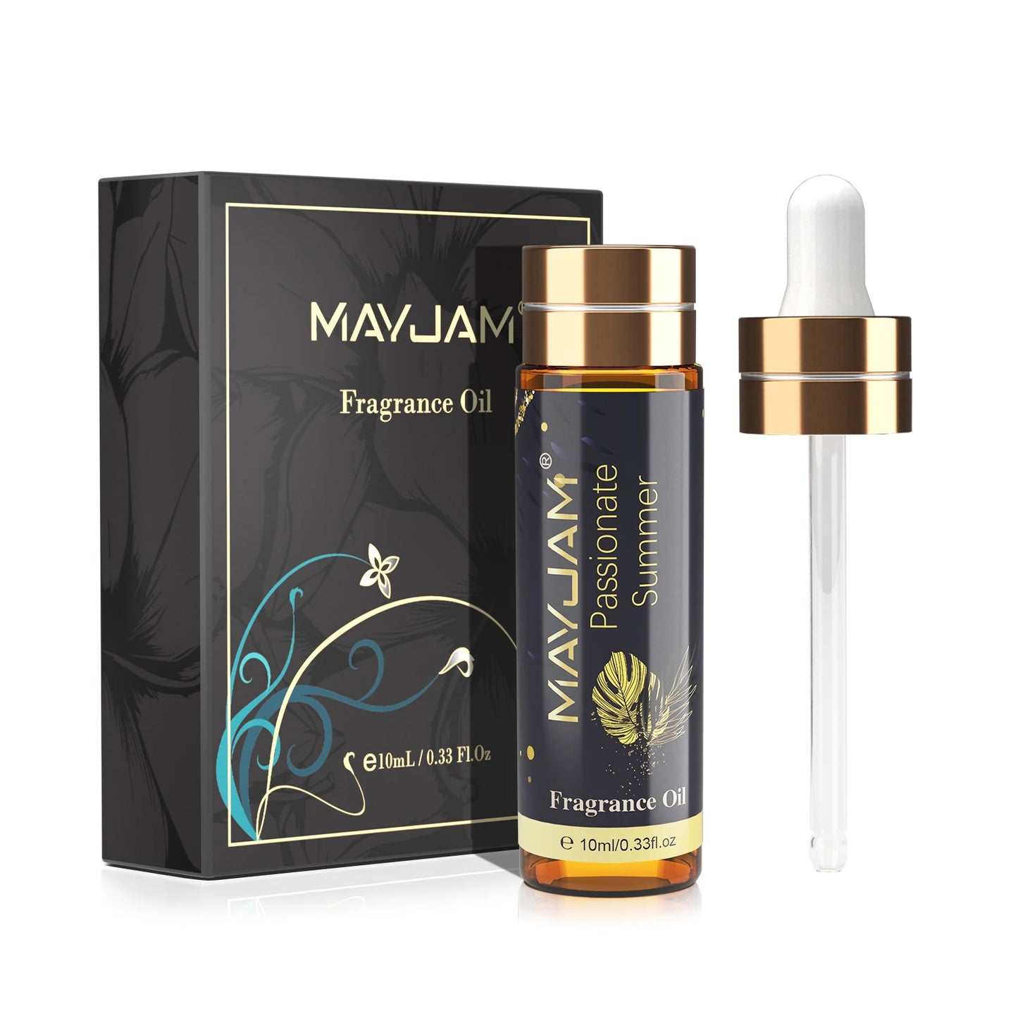 MAYJAM Fragrance Oils with Dropper Bamboo Bay Rum Forest Pine Fresh Cut Grass Rain New Aroma Oils For Humidifier Diffuser
