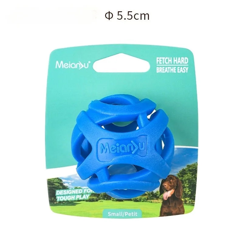 Pet Toys - Bite-resistant Chewing Balls - Hollow Elastic Balls - Training Balls - Entertainment and Relaxation Toys - Pet Supplies