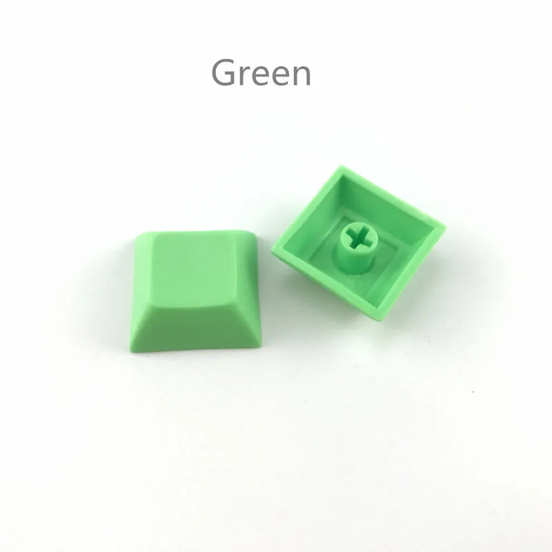 Cool Jazz pbt keycap dsa 1u mixded color  green yellow blue white Transparent keycaps for gaming mechanical keyboard