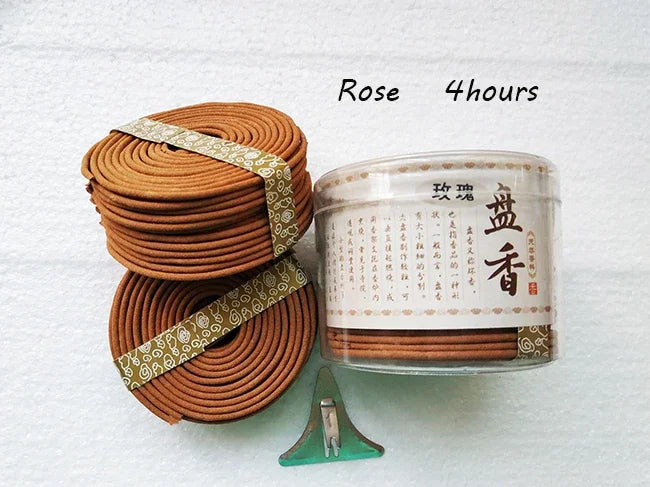 Y 48pcs/box Natural Coil Incense Aromatherapy Fragrance Indoors Indian Buddhist Sandalwood Incense Without Censer Home Fragrance