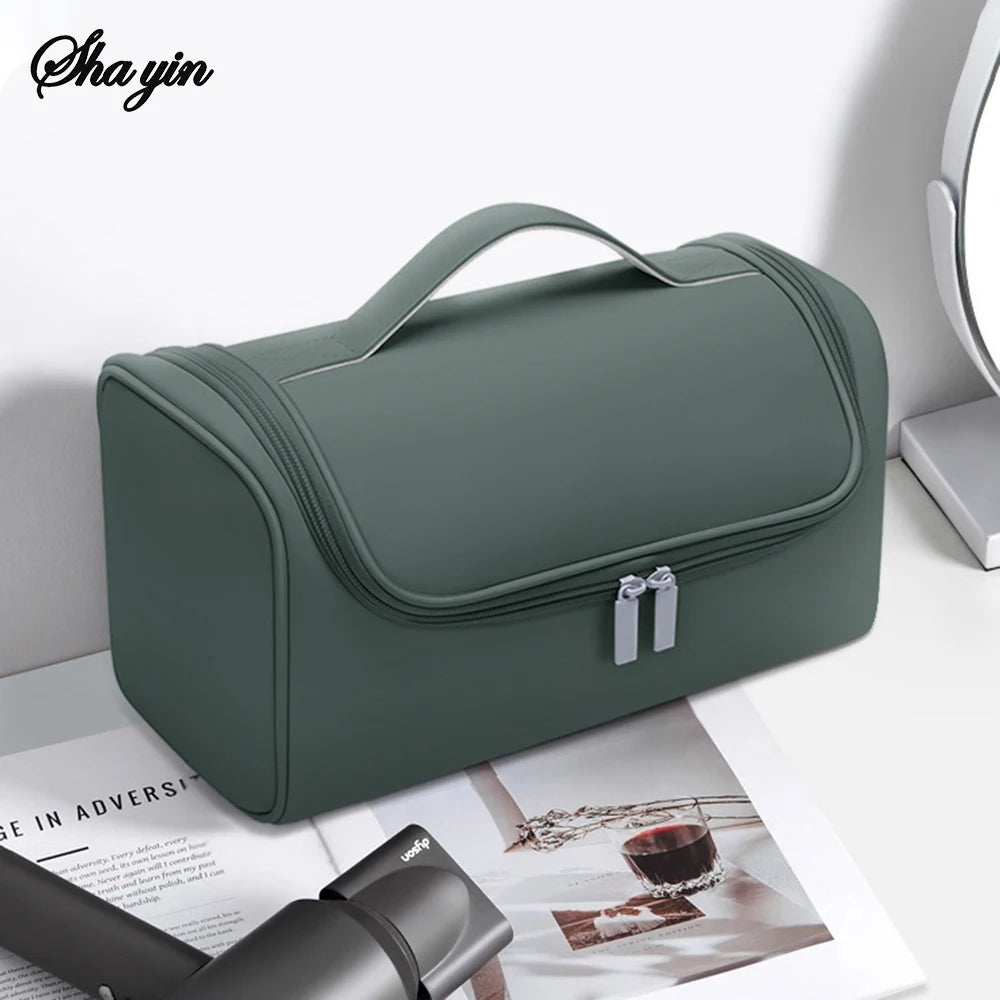 Hair Dryer Storage Bag, Multifunctional Curling Wand Travel Pouch, Portable Makeup Bag For Men And Women