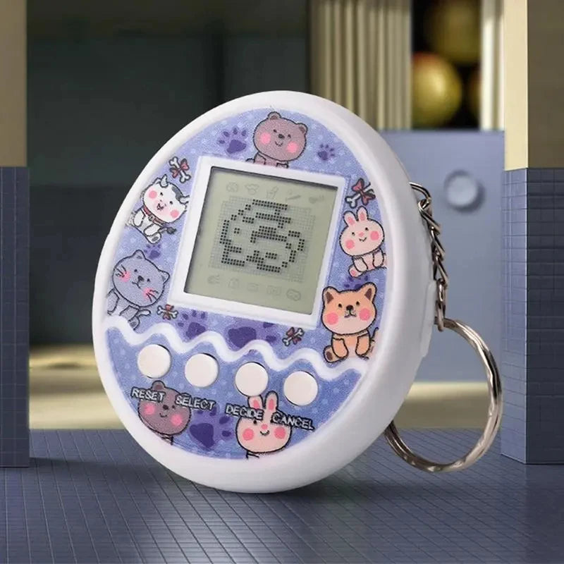 Electronic Pet Game Toys Virtual Tamagotchi in Russian Original German Spanish Polish Digital Animal Toys For Kids Child Pixel