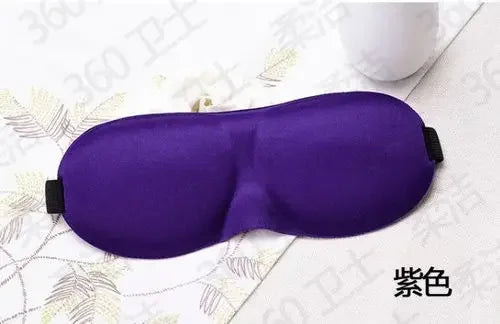 1Pcs 3D Sleep Mask Natural Sleeping Eye Mask Eyeshade Cover Shade Eye Patch Women Men Soft Portable Blindfold Travel Eyepatch