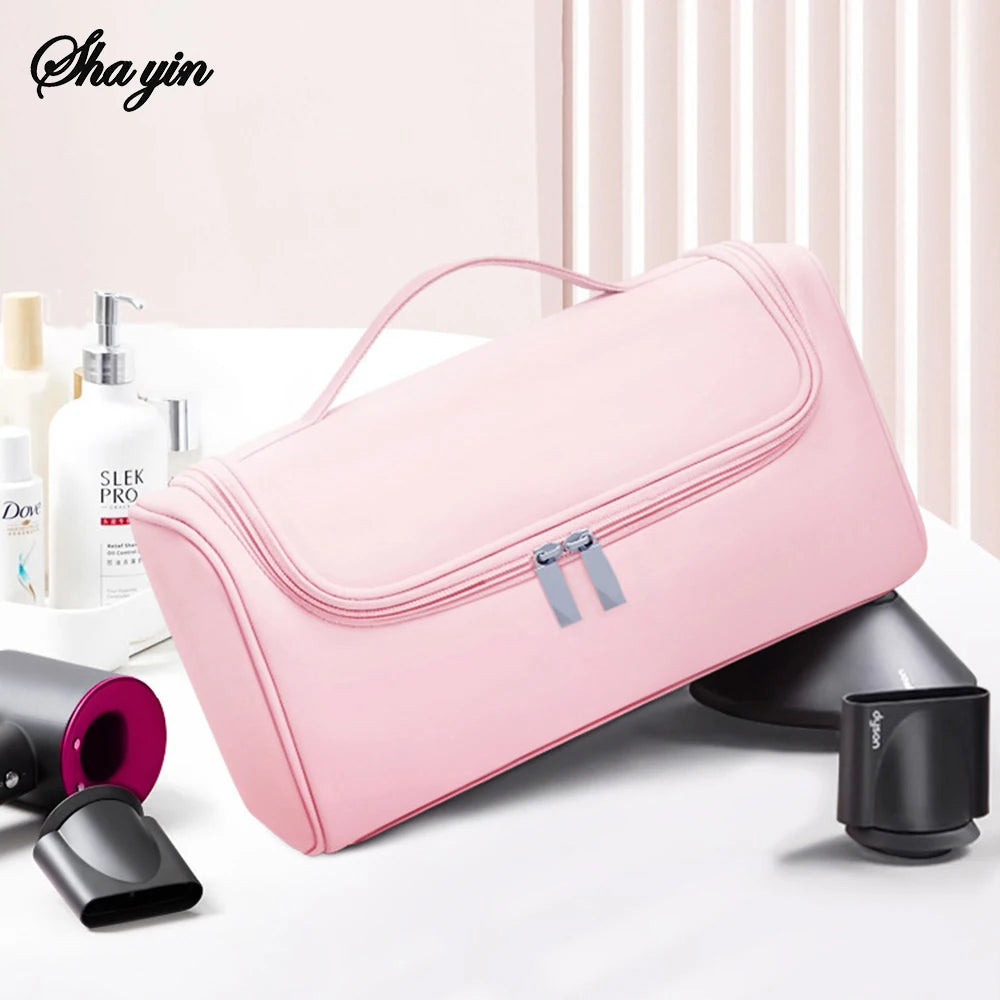 Hair Dryer Storage Bag, Multifunctional Curling Wand Travel Pouch, Portable Makeup Bag For Men And Women