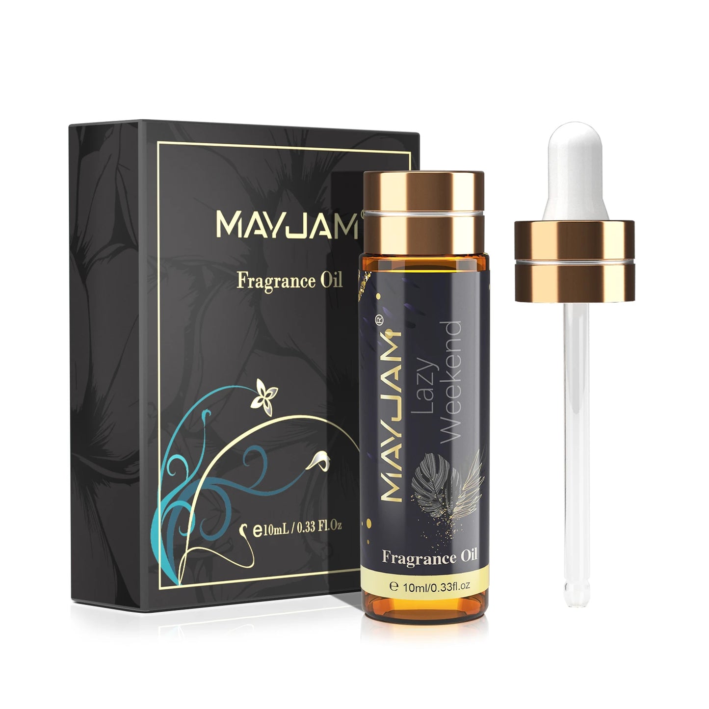 MAYJAM Fragrance Oils with Dropper Bamboo Bay Rum Forest Pine Fresh Cut Grass Rain New Aroma Oils For Humidifier Diffuser