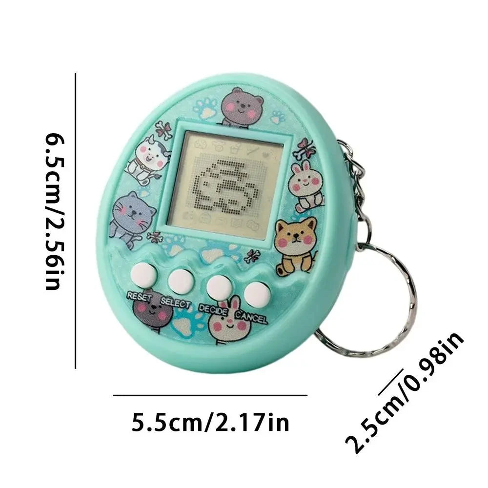Electronic Pet Game Toys Virtual Tamagotchi in Russian Original German Spanish Polish Digital Animal Toys For Kids Child Pixel