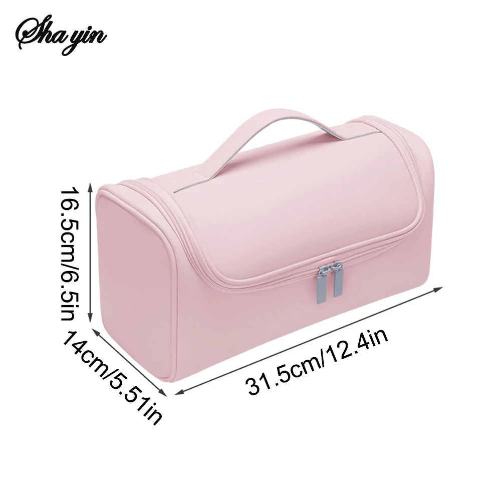 Hair Dryer Storage Bag, Multifunctional Curling Wand Travel Pouch, Portable Makeup Bag For Men And Women