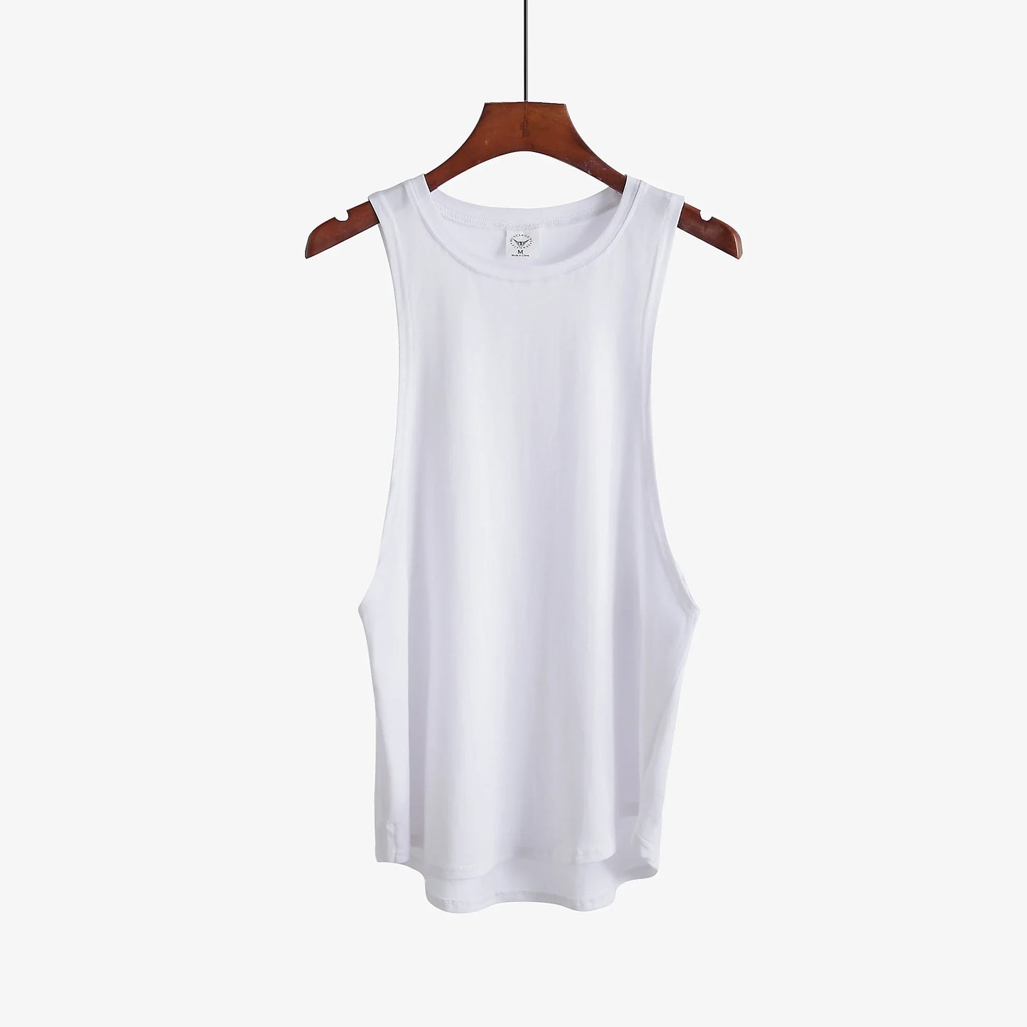 Fitness Clothing Blank Sleeveless Shirt Men's Gym Stringer Tank Top Bodybuilding Tank Top Men Sportswear Undershirt Fashion Vest