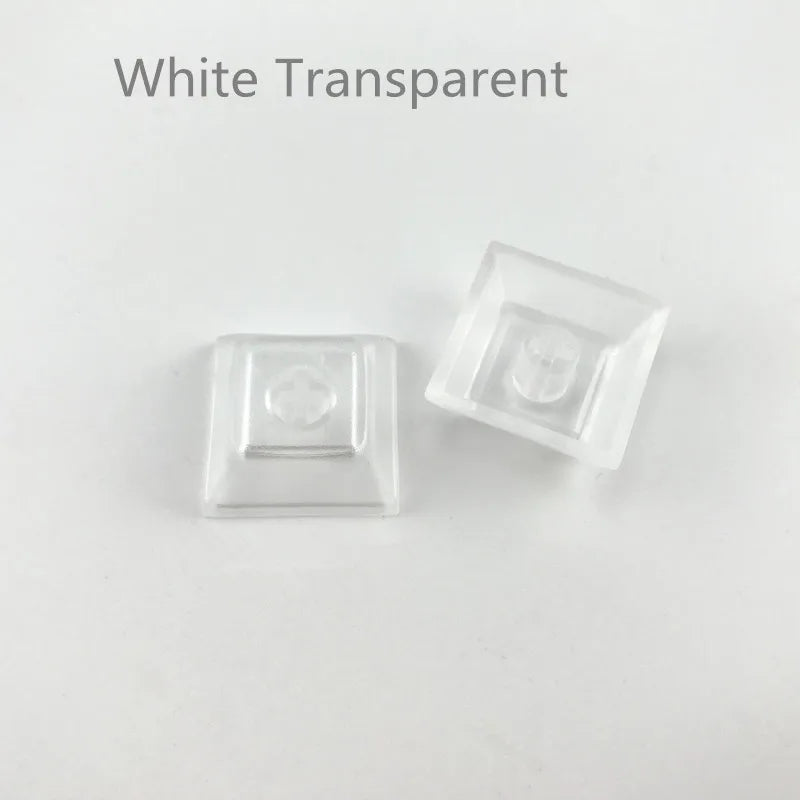 Cool Jazz pbt keycap dsa 1u mixded color  green yellow blue white Transparent keycaps for gaming mechanical keyboard