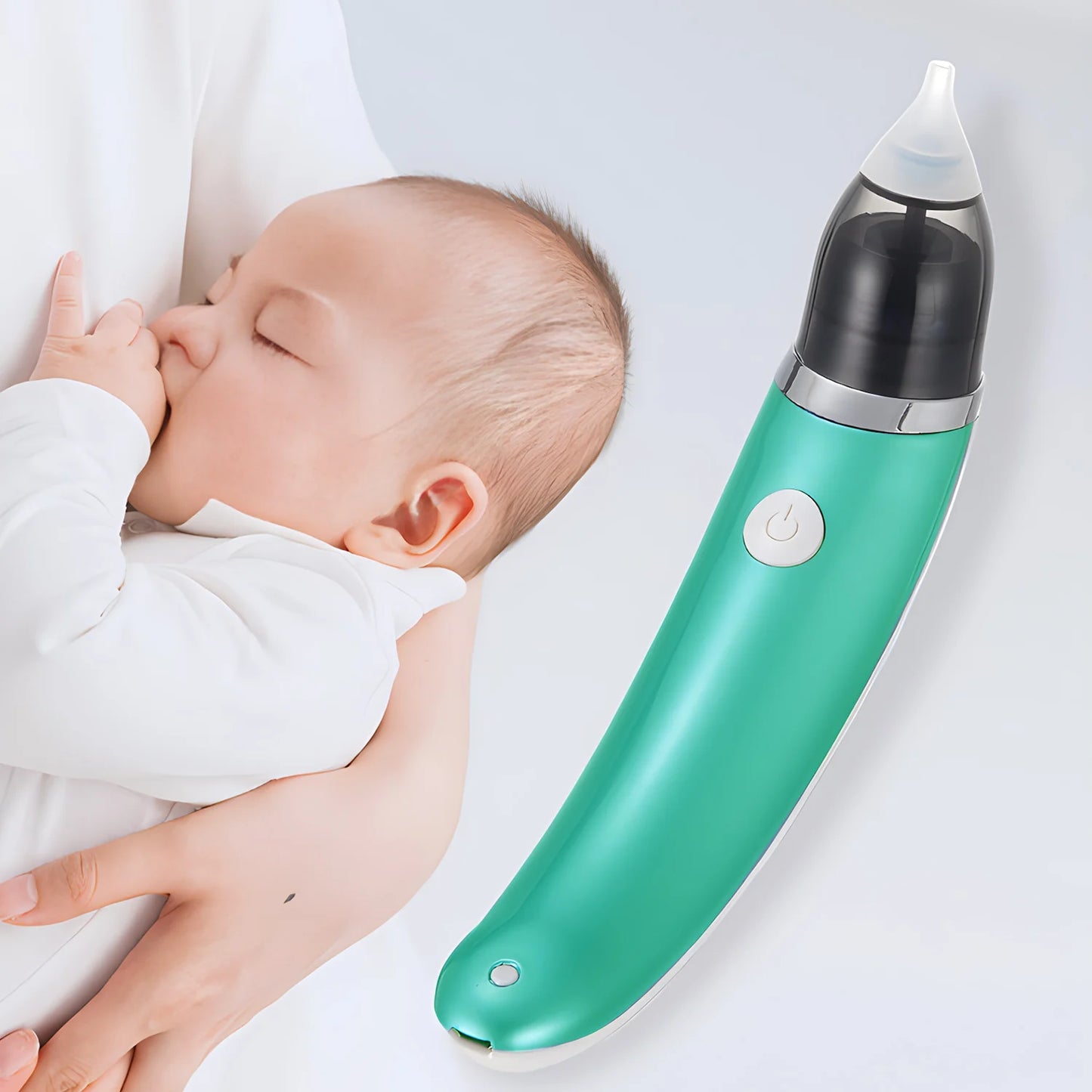 Electric Toddler Nasal Aspirators Automatic Newborns Nasal Cleaner Rechargeable Detachable Anti-reflux for Newborn Baby Nursing