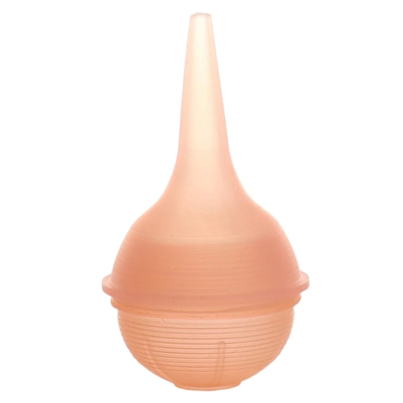 Baby Nasal Aspirator Nose Aspirator Vacuum Suction Kit Nose Cleaner with Soft Silicone Nozzle Hand Squeeze Snot Remover