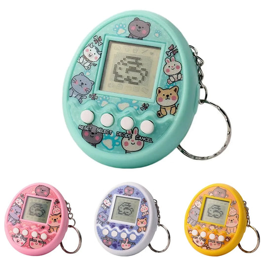 Electronic Pet Game Toys Virtual Tamagotchi in Russian Original German Spanish Polish Digital Animal Toys For Kids Child Pixel