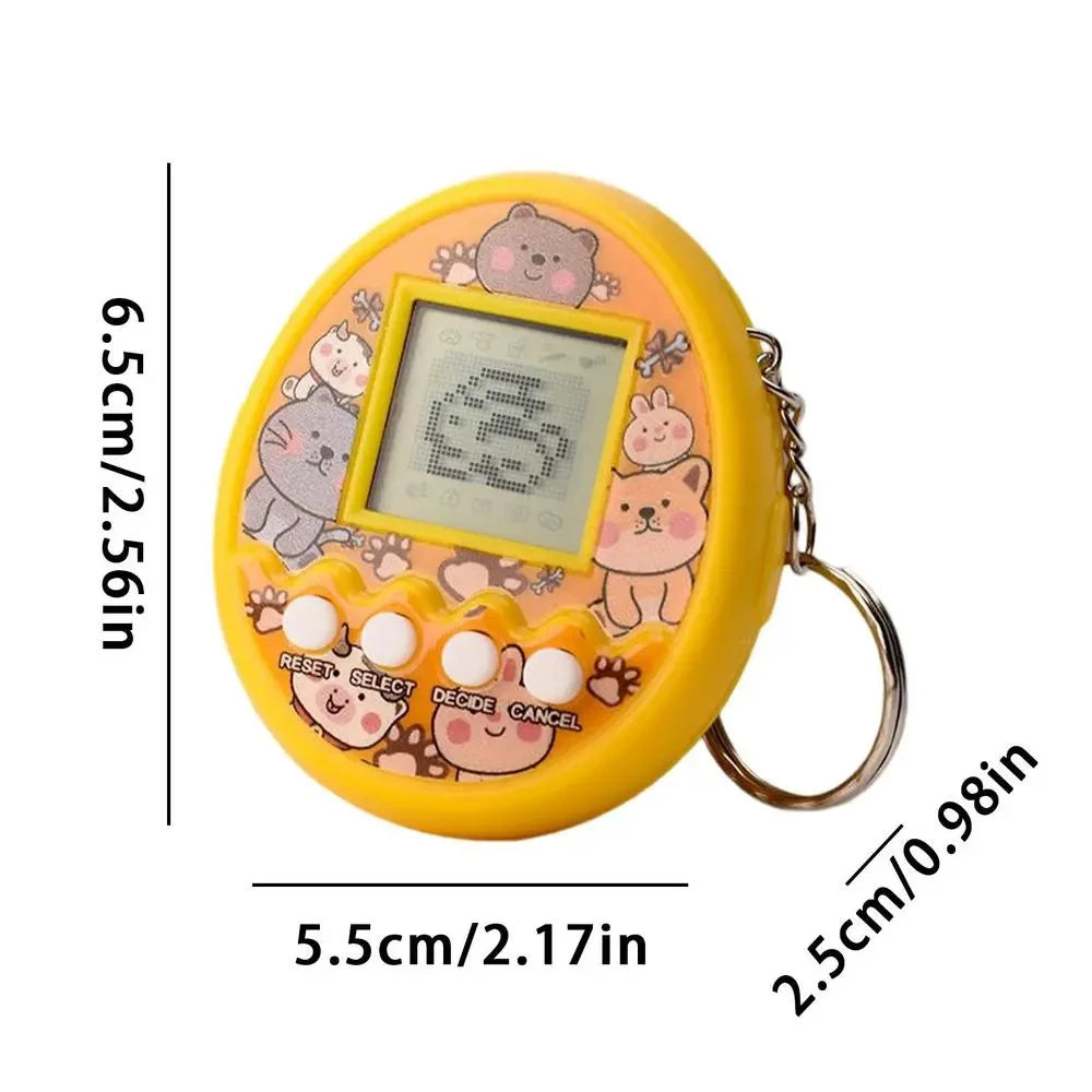 Electronic Pet Game Toys Virtual Tamagotchi in Russian Original German Spanish Polish Digital Animal Toys For Kids Child Pixel