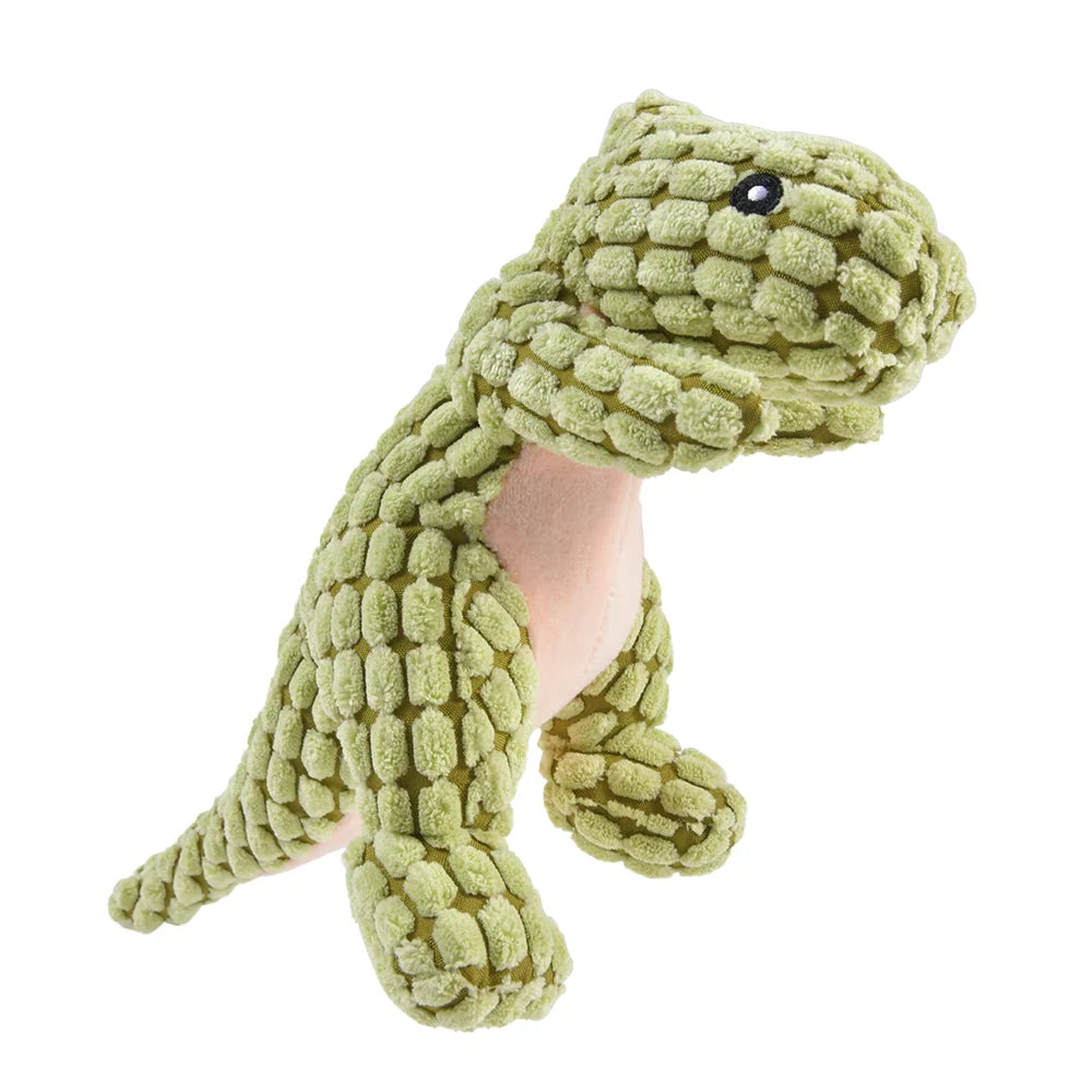 Cats and Dogs Pet Plush Dinosaur Toys Interactive Dog Chew Toys Plush Stuffed Pet Supplies Dog Toys for Small Dogs