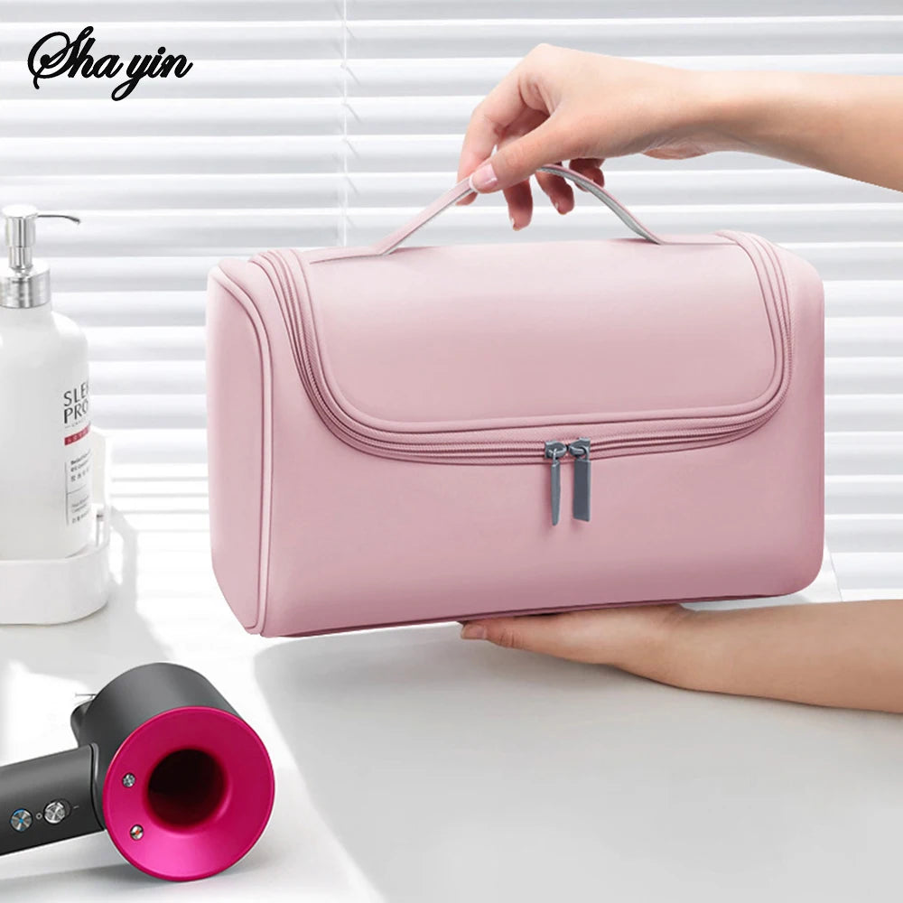 Hair Dryer Storage Bag, Multifunctional Curling Wand Travel Pouch, Portable Makeup Bag For Men And Women