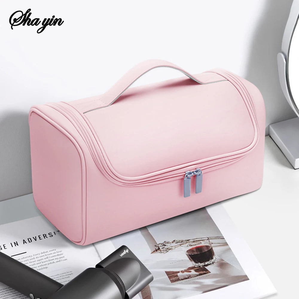 Hair Dryer Storage Bag, Multifunctional Curling Wand Travel Pouch, Portable Makeup Bag For Men And Women