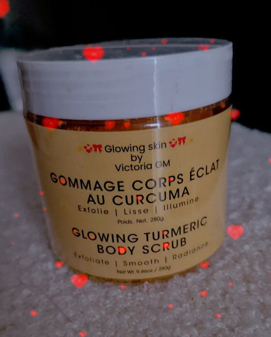 Gommage Corps Eclat au Curcuma et à l'Acide Kojique