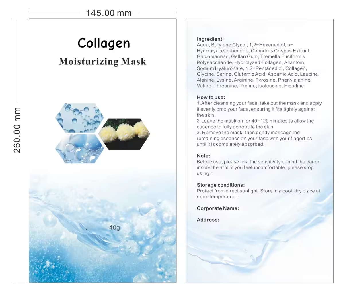 Masque Hydrogel