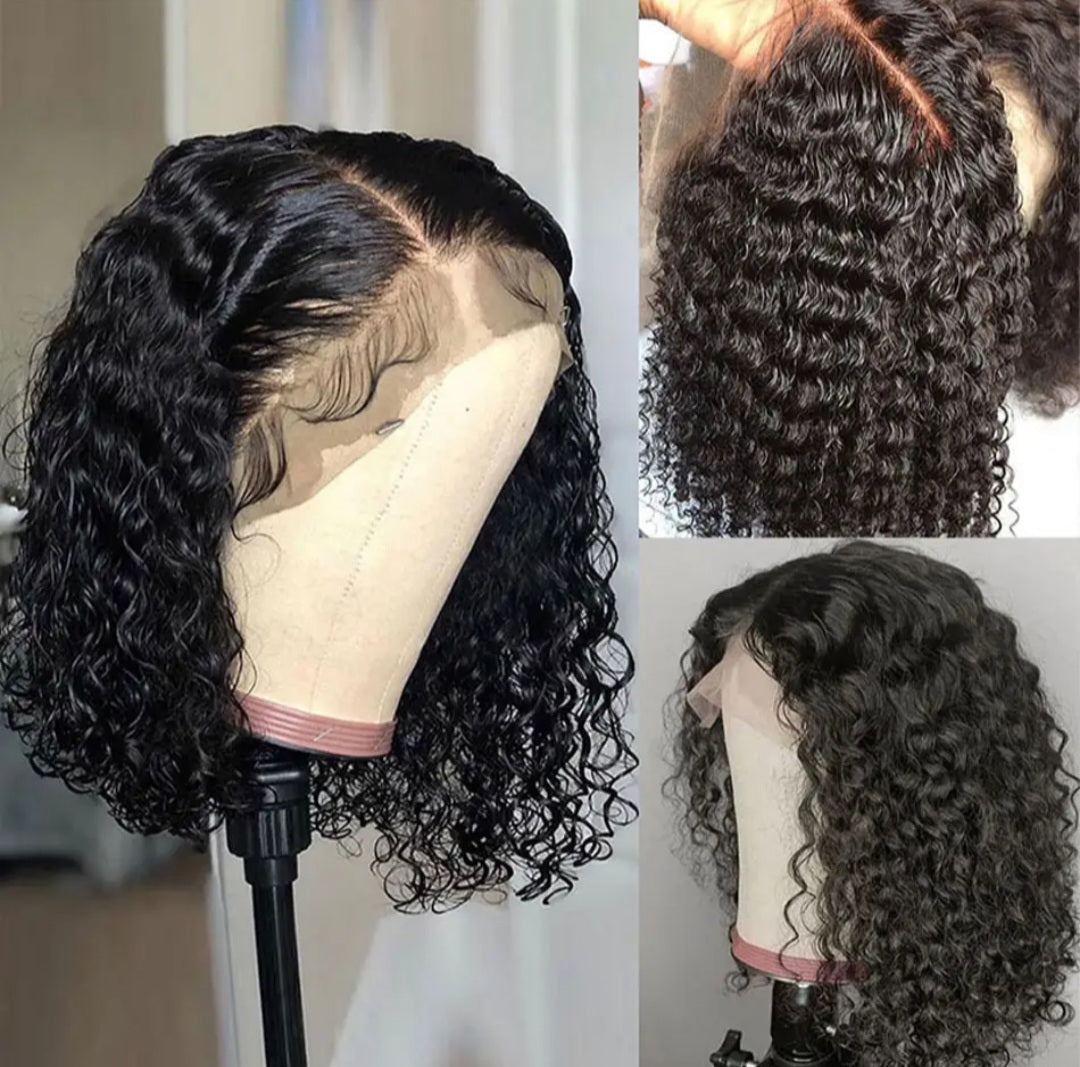Perruques Courtes Bob en Cheveux Naturels Vietnamiens