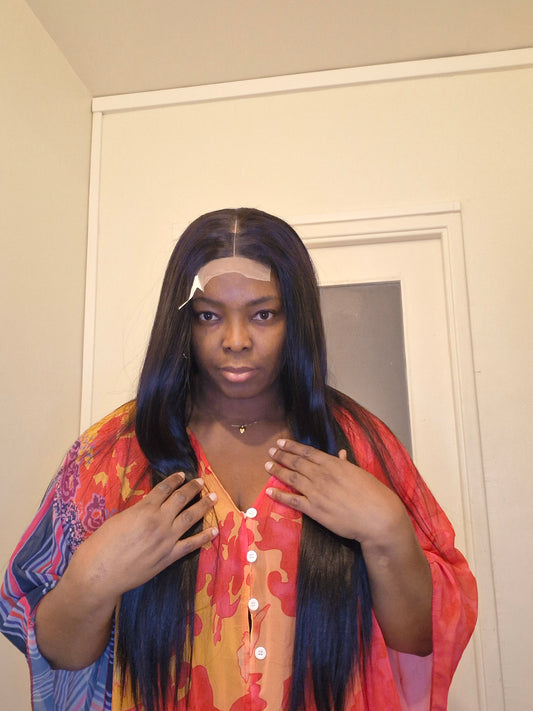 Cheveux humain vietnamien IGH, borne straight droit