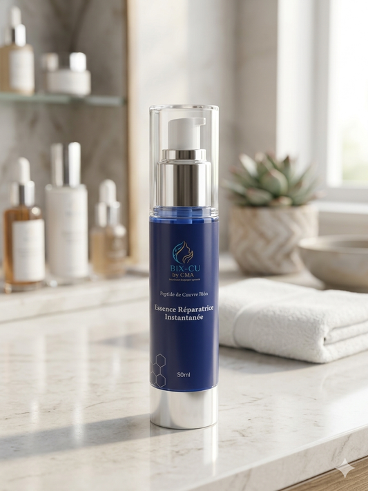 GHK-CU Sérum peptides Cuivre, Anti-Rides Hydratant  Pour Le Visage Raffermissant